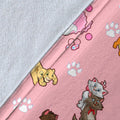 Cute Kitten Fleece Blanket Gift Idea 5 - PerfectIvy