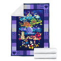 Cute Lan Fleece Blanket Gift For Fan 4 - PerfectIvy