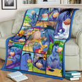 Cute Eeyore Fleece Blanket For Winnie The Pooh Bedding Decor 2 - PerfectIvy