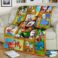 Cute Goofy Fleece Blanket Funny Gift Idea 2 - PerfectIvy