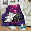 Cute Night Fury and Light Fury Fleece Blanket Dragon Bedding Decor Gift 1 - PerfectIvy