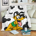 Cute Pluto Fleece Blanket For Bedding Decor Gift Idea 1 - PerfectIvy
