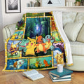 Cute Pokemon Fleece Blanket Funny Gift For Pokemon Fan 1 - PerfectIvy