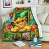 Cute Simba Lion King Fleece Blanket Gift Idea 1 - PerfectIvy