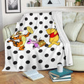 Cute Winnie The Pooh Friend Fleece Blanket For Bedding Decor 2 - PerfectIvy