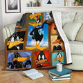 Daffy Duck Fleece Blanket Funny Cartoon Fan Blanket Gift Idea 2 - PerfectIvy