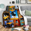 Daffy Duck Fleece Blanket Funny Cartoon Fan Blanket Gift Idea 4 - PerfectIvy