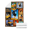 Daffy Duck Fleece Blanket Funny Cartoon Fan Blanket Gift Idea 7 - PerfectIvy