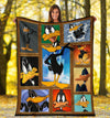 Daffy Duck Fleece Blanket Funny Cartoon Fan Blanket Gift Idea 1 - PerfectIvy