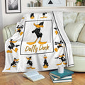 Daffy Duck Fleece Blanket Looney Tunes Cartoon Fan 2 - PerfectIvy