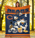 Bears Team Fleece Blanket Football Fan Gift Idea 5 - PerfectIvy