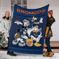 Broncos Team Fleece Blanket Football Fan Gift 6 - PerfectIvy