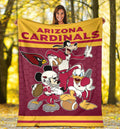Cardinals Team Fleece Blanket Football Fan Gift Idea 5 - PerfectIvy