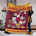 Cardinals Team Fleece Blanket Football Fan Gift Idea 6 - PerfectIvy