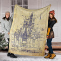 Castle Fleece Blanket For Fan Gift 1 - PerfectIvy