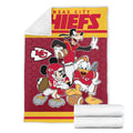 Chiefs Team Fleece Blanket Football Fan Gift Idea 7 - PerfectIvy