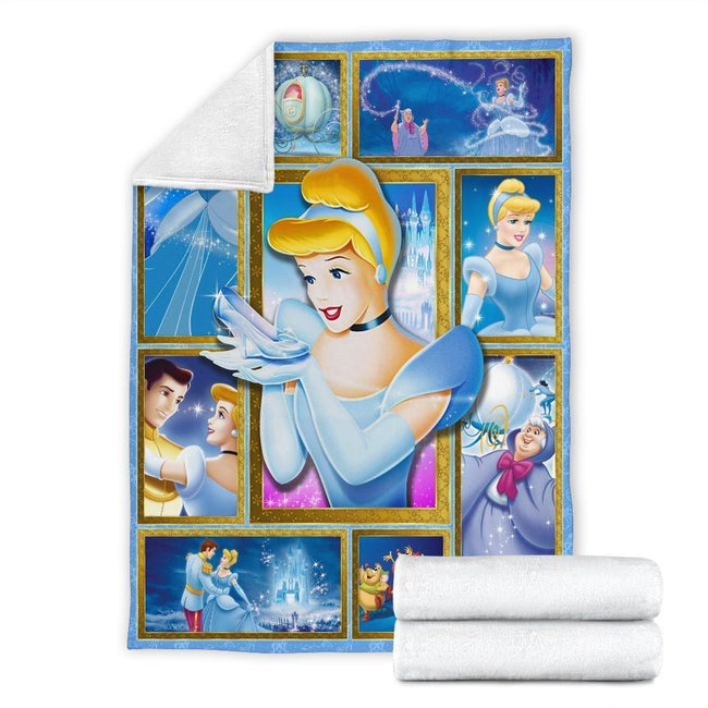 Cinderella Fleece Blanket Gift Idea 4 - PerfectIvy