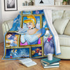 Cinderella Fleece Blanket Gift Idea 1 - PerfectIvy