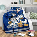 Colts Team Fleece Blanket Football Fan Gift Idea 3 - PerfectIvy