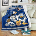 Colts Team Fleece Blanket Football Fan Gift Idea 1 - PerfectIvy