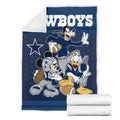 Cowboys Team Fleece Blanket Football Fan Gift Idea 7 - PerfectIvy