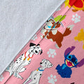 Dogs Fleece Blanket Funny Gift Idea 5 - PerfectIvy