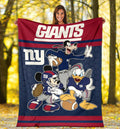 Giants Team Fleece Blanket Football Fan Gift Idea 5 - PerfectIvy