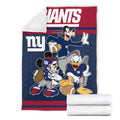 Giants Team Fleece Blanket Football Fan Gift Idea 7 - PerfectIvy