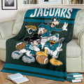 Jaguars Team Fleece Blanket Football Fan Gift Idea 2 - PerfectIvy
