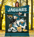 Jaguars Team Fleece Blanket Football Fan Gift Idea 5 - PerfectIvy