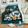 Jaguars Team Fleece Blanket Football Fan Gift Idea 1 - PerfectIvy