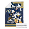 LA Rams Team Fleece Blanket Football Fan Gift Idea 7 - PerfectIvy