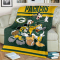 Packers Team Fleece Blanket Football Fan Gift Idea 2 - PerfectIvy