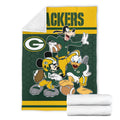 Packers Team Fleece Blanket Football Fan Gift Idea 7 - PerfectIvy