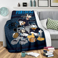 Panthers Team Fleece Blanket Football Fan Gift Idea 3 - PerfectIvy