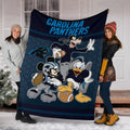 Panthers Team Fleece Blanket Football Fan Gift Idea 6 - PerfectIvy