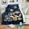 Panthers Team Fleece Blanket Football Fan Gift Idea 1 - PerfectIvy