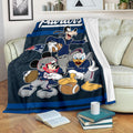 Patriots Team Fleece Blanket Football Fan Gift 1 - PerfectIvy