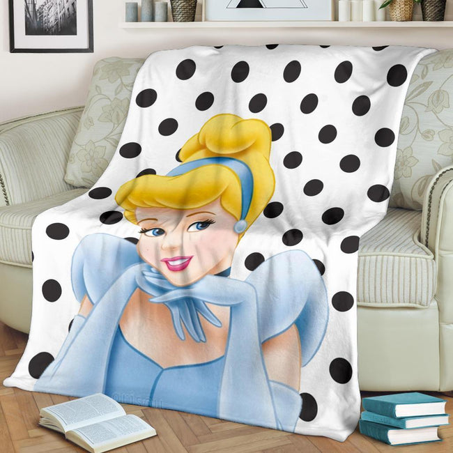 Princess Cinderella Fleece Blanket For Fan 2 - PerfectIvy