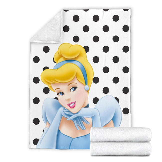 Princess Cinderella Fleece Blanket For Fan 4 - PerfectIvy