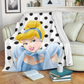 Princess Cinderella Fleece Blanket For Fan 1 - PerfectIvy