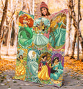Princesses Fleece Blanket Fan Gift Idea08 4 - PerfectIvy