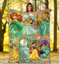 Princesses Fleece Blanket Fan Gift Idea08 5 - PerfectIvy