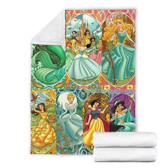 Princesses Fleece Blanket Fan Gift Idea08 7 - PerfectIvy