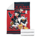 Texans Team Fleece Blanket Football Fan Gift 7 - PerfectIvy