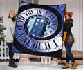 Doctor Who Tardis Quilt Blanket Funny Gift Idea For Fan 2 - PerfectIvy