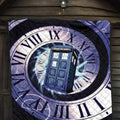 Doctor Who Tardis Quilt Blanket Funny Gift Idea For Fan 5 - PerfectIvy