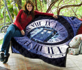 Doctor Who Tardis Quilt Blanket Funny Gift Idea For Fan 7 - PerfectIvy
