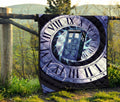 Doctor Who Tardis Quilt Blanket Funny Gift Idea For Fan 8 - PerfectIvy