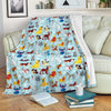 Dogs Characters Fleece Blanket For Fan Gift 1 - PerfectIvy